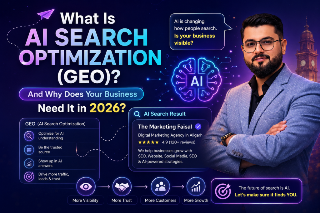What Is AI Search Optimization (GEO) and Why Does Your Business Need It in 2026?